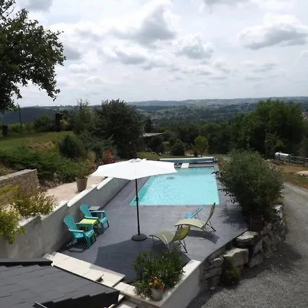 Maison Bois Avec Piscine Privee, Et Wi-fi - Fr-1-742-205 Nyaraló Saint-Étienne-de-Maurs