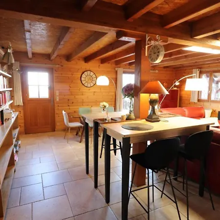Maison Bois Avec Piscine Privee, Et Wi-fi - Fr-1-742-205 Nyaraló