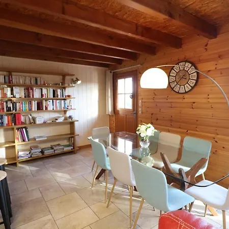 Maison Bois Avec Piscine Privee, Et Wi-fi - Fr-1-742-205 *